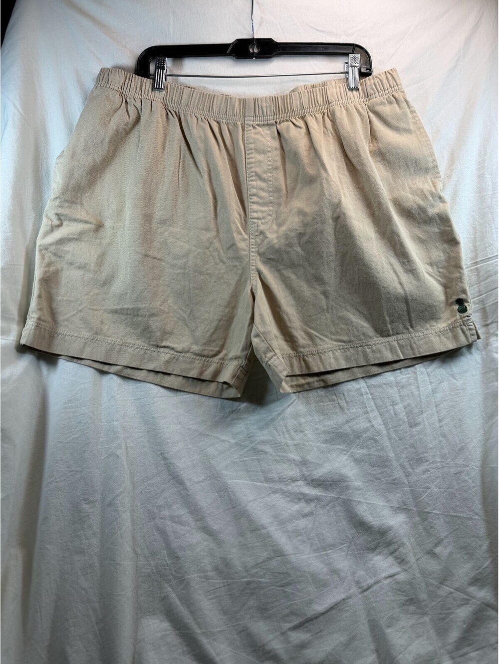 Chubbies Easy Short Mens XXL Khaki Tan Cotton Pull On Elastic Waist Shorts VGC - Picture 4 of 9
